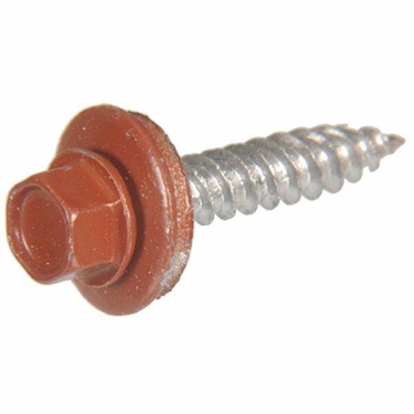 Totalturf 10 x 1 Sheeter Screws, Red TO3242967